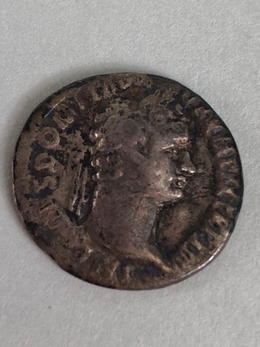 Three coins to include a Roman silver Denarius - Image 3 of 8