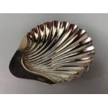 Silver Scallop dish, English silver scallop dish Sheffield 1920, Atkin Bros (Harry Atkin)