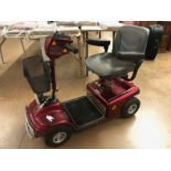 Shoprider Mobility Scooter in red