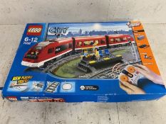 Lego City model 7938 train set play worn and as found