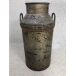 Milk churn, Full size United Dairies milk churn, no lid , A.F