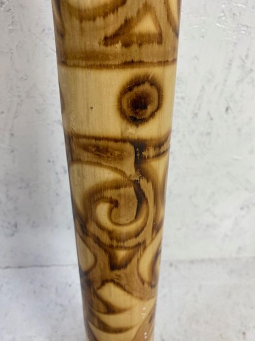 Bamboo Didgeridoo, approx 120cm in length - Image 7 of 7