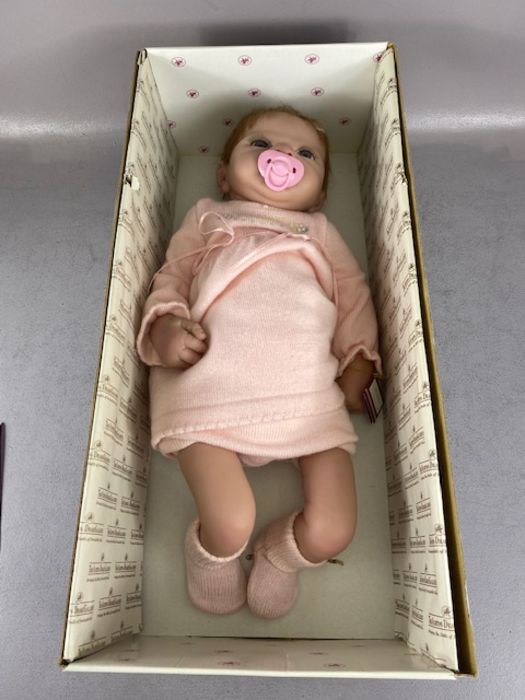 Ashton- Drake doll, Baby Emily Ashton Drake Doll by Linda Webb, in original box with tag and