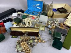 Large collection of costume jewellery