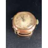9ct Gold watch A/F total weight approx 8.4g
