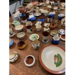 Extensive collection of Torquay and Devon ware to include Watcombe, Hele Cross, Barton, Longpark,