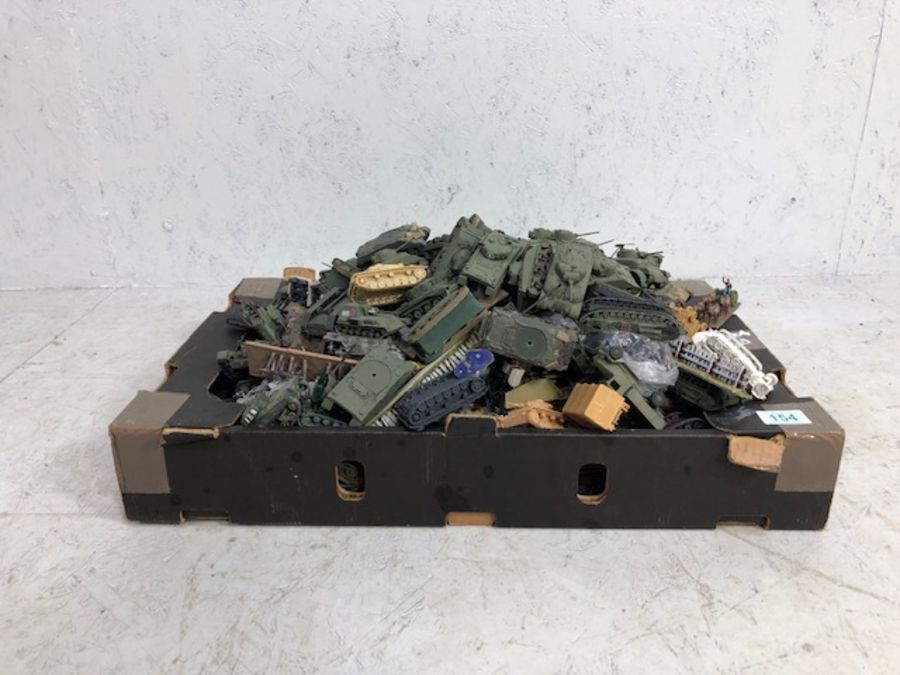 Military Diorama/ Gaming interest, a large collection of mostly ww2 military vehicles , Tanks, - Image 5 of 5