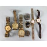 Collection of vintage watches to include TIMEX SEIKO INGERSOLL