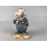 Beswick Animaland figure, a Beswick David Hand's Animaland "Dusty Mole" with Gold Back stamp, (15)