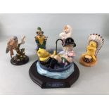 Royal Doulton Figures, Winnie the Pooh "The Brain of Pooh", with box, Winnie the pooh, "Big chief