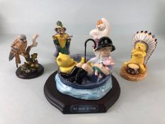 Royal Doulton Figures, Winnie the Pooh "The Brain of Pooh", with box, Winnie the pooh, "Big chief