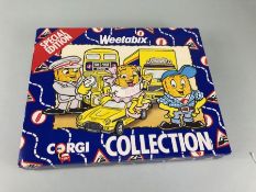 Original boxed set of Corgi vehicles The Weetabix Collection