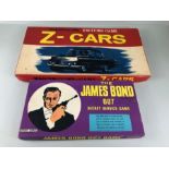 Vintage Games, 2 vintage TV/Film related Board games, The James bond 007 Secret Service Game and