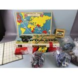 Vintage Board Games, Four 20th century board games being, Careers, by Waddington, Wild Life,