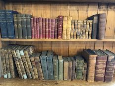 Antique Books, a quantity of antique books, Cloth, leather and half leather bindings to include