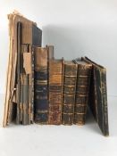 Antique Books, collection of antique Dictionary's and other books, to include, Websters Improved