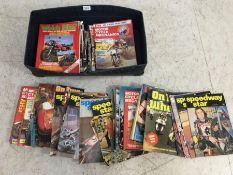 Large collection of vintage magazines, mostly Speedway Star
