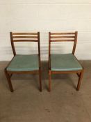 20th century furniture, a pair of 1970s Web Mar chairs made for government contract to be supplied