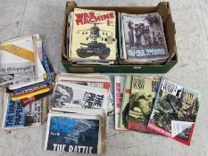 Collection of magazines to include World War II Investigator, World War related magazines and
