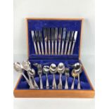 Canteen of silver plated cutlery by Cooper Ludlan