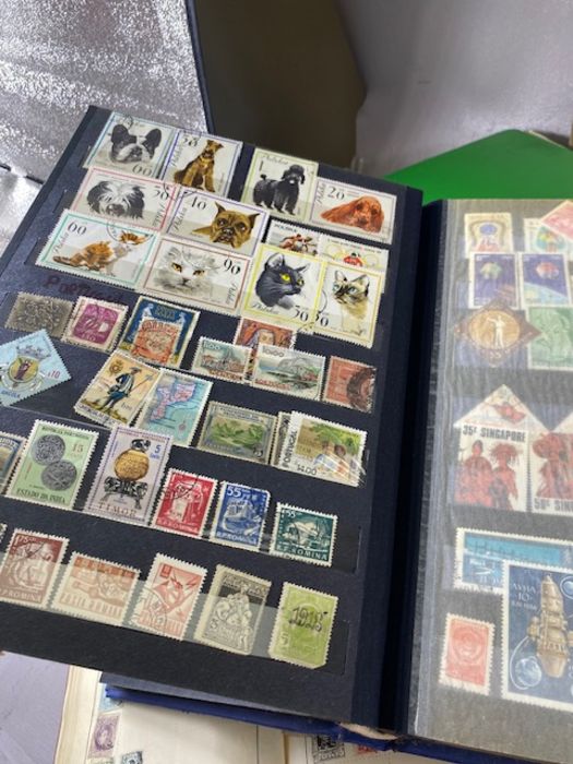 Philately interest, quantity of British, European and Commonwealth stamps in several Albums and - Image 9 of 35