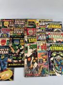 Marvel comics ,Collection of comics from the 1960s and 70s featuring Doctor strange random numbers