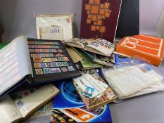 Philately interest, quantity of British, European and Commonwealth stamps in several Albums and