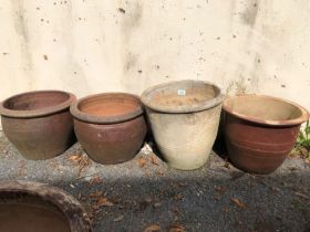 Four Garden planters