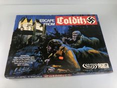 Retro games interest , 1970s Escape From Colditz board game by Parker, appears to be complete and