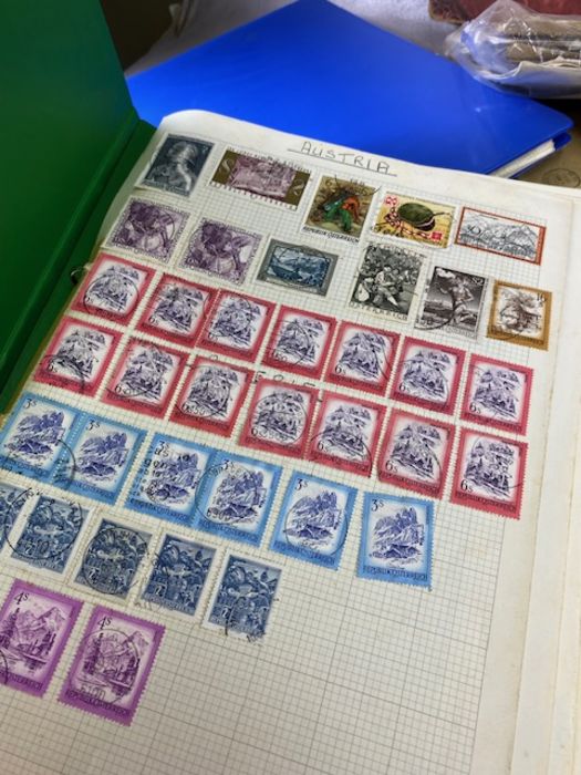 Philately interest, quantity of British, European and Commonwealth stamps in several Albums and - Image 11 of 35