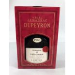 1960 J. Dupeyron Vieil vintage Armagnac du Collectionneur, 70cl, boxed