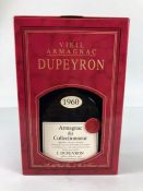 1960 J. Dupeyron Vieil vintage Armagnac du Collectionneur, 70cl, boxed