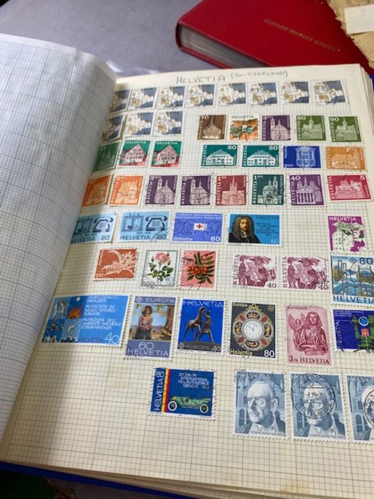 Philately interest, quantity of British, European and Commonwealth stamps in several Albums and - Image 14 of 35