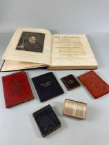 Antique books, the New Testament Translated from Latin By John Wiclif D.D 1810 and a collection of