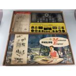 Philips mechanical engineer, 2 x ME1200 kits in their original boxes, one with original slide lid