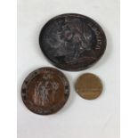 Commemorative medals, large coin medallion for Queen Victoria's Diamond Jubilee , give by St