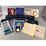 Commemorative /proof coins, collection of cased British proof coin sets to include Royal mint