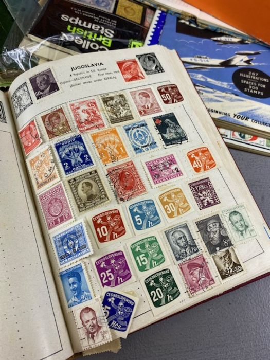 Philately interest, quantity of British, European and Commonwealth stamps in several Albums and - Image 21 of 35