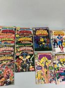 Marvel Collection of Guardians of the Galaxy comics, from 60s, 70s 90s, to include vol 1 number 18
