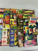 Marvel comics ,collection of 1979 Rampage Magazine starring the Hulk 19 copies random numbers