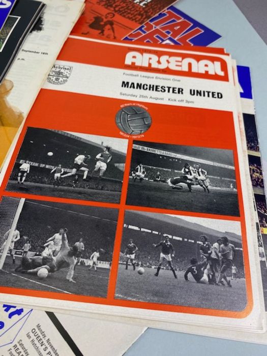 Football interest, collection of programs from the 70s 80s 90s,teams to include, Liverpool, Arsenal, - Image 8 of 8