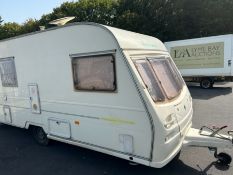 Caravan: Avondale MAYFAIR 510-5 with accessories and awning 6.32m in length cooker shower toilet