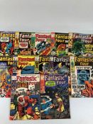 Marvel Comics, collection of Marvel Comics Relating to The Fantastic Four, from the 1960s ,70s