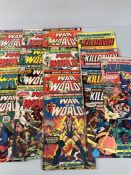 Marvel Comics, collection of comics from the 1970s featuring War of the Worlds, staring Killraven,