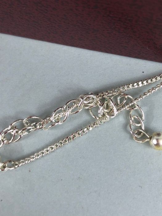 Silver, gold and costume jewellery, to include twisted serpentine chain bracelet, stamped 9.25, - Image 11 of 11