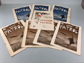 Military interest, a number of WW1 Royal Navy Air Service magazines, PATROL dated 1917 and 1918, 8