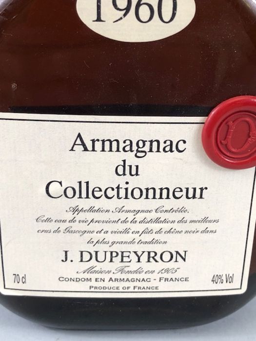 1960 J. Dupeyron Vieil vintage Armagnac du Collectionneur, 70cl, boxed - Image 6 of 7