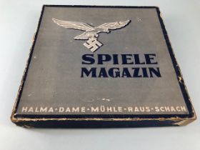Military Interest , WW2 German Luftwaffe strategy Game, SPIELE MAGAZIN, HALMA < DAME, MUHLE, RAUS