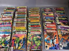 Marvel Comics, collection of comics featuring The Defenders, from the 70s and 80s, numbers 5- 121