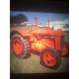 Photo graphic Vintage Tractor interest, a Quantity of Colour photographic images on slides of